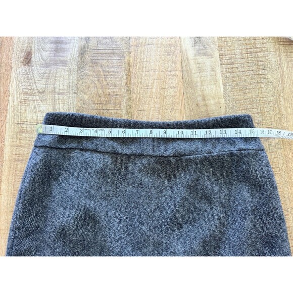 Cabi Women's Gray Wool Blend Tweed Pencil Skirt Lined Career Size 6 - Picture 9 of 10